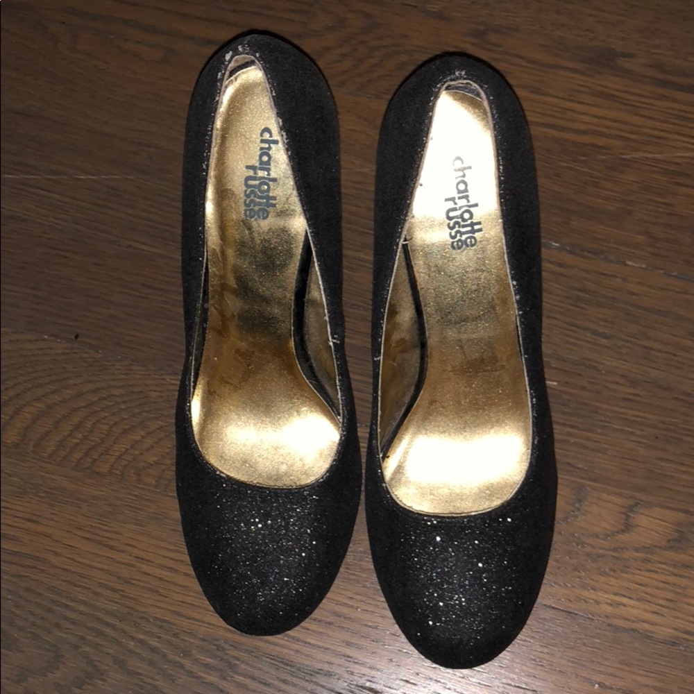 Black heels